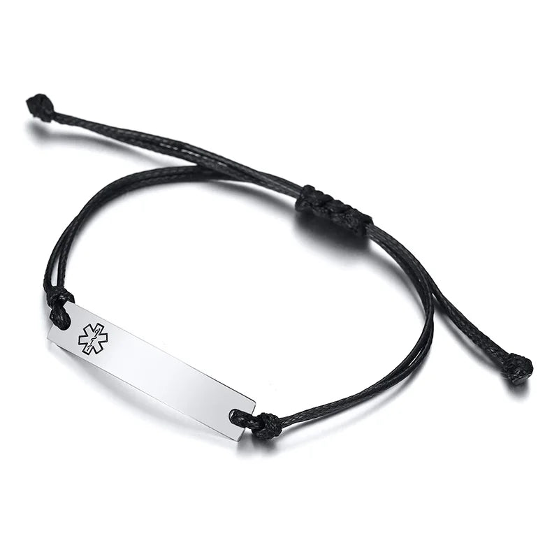 Medical Bracelets with Medical LOGO,Stainless Steel Jewelry Gifts