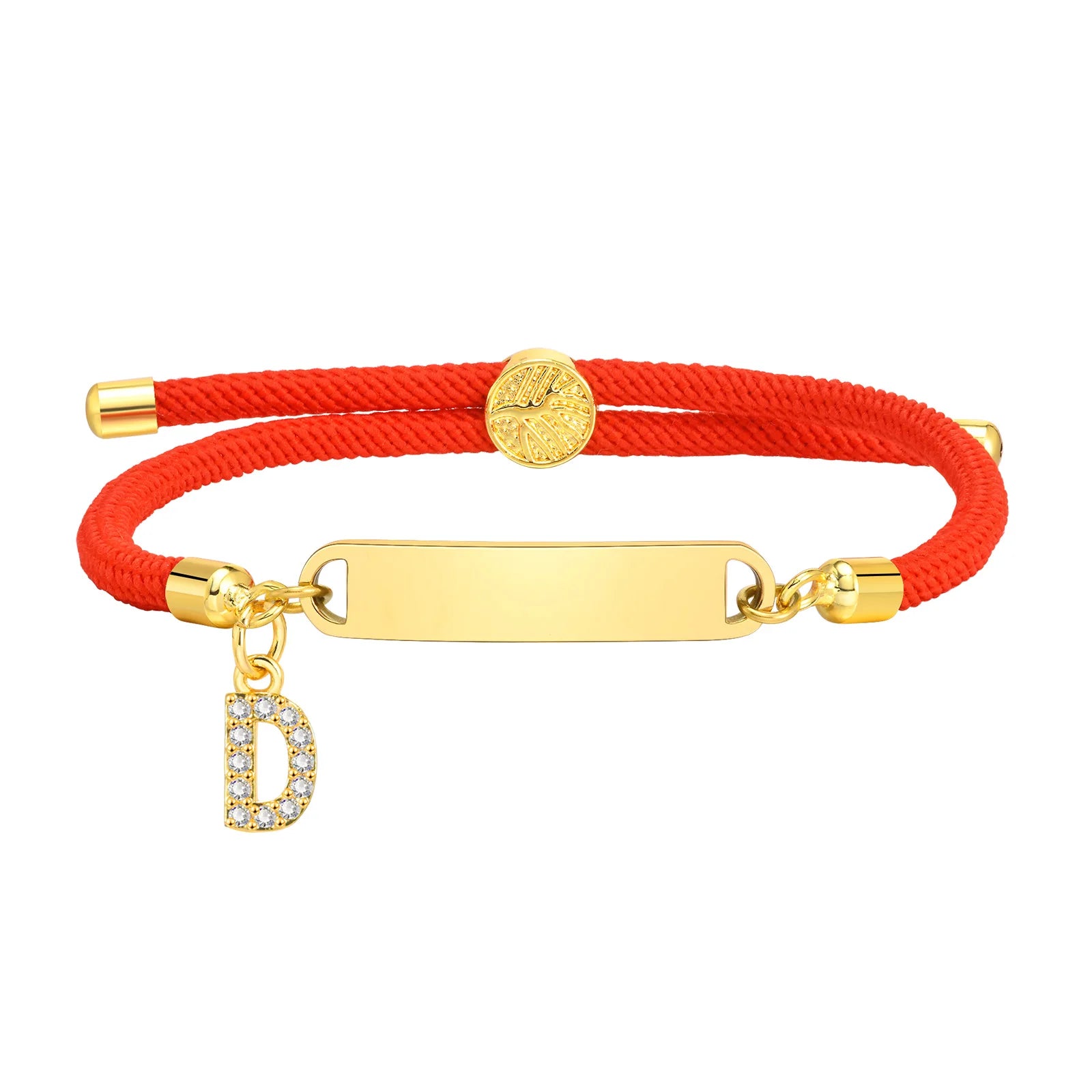 Free Custom Name Bracelet Initial A-Z Letter Pendant Personalized Engraved Name Bangles for Couple Anniversary Jewelry Gift