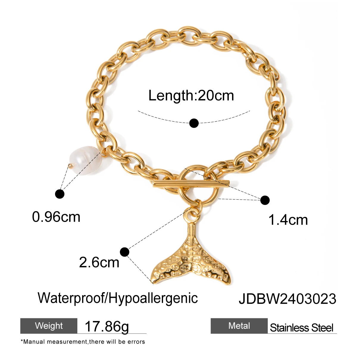 Uworld Stainless Steel Flat & Bead Chains Devils Eye Fashion Bracelet Bangle Men Women Charm Summer Beach Trendy Chic Jewelry
