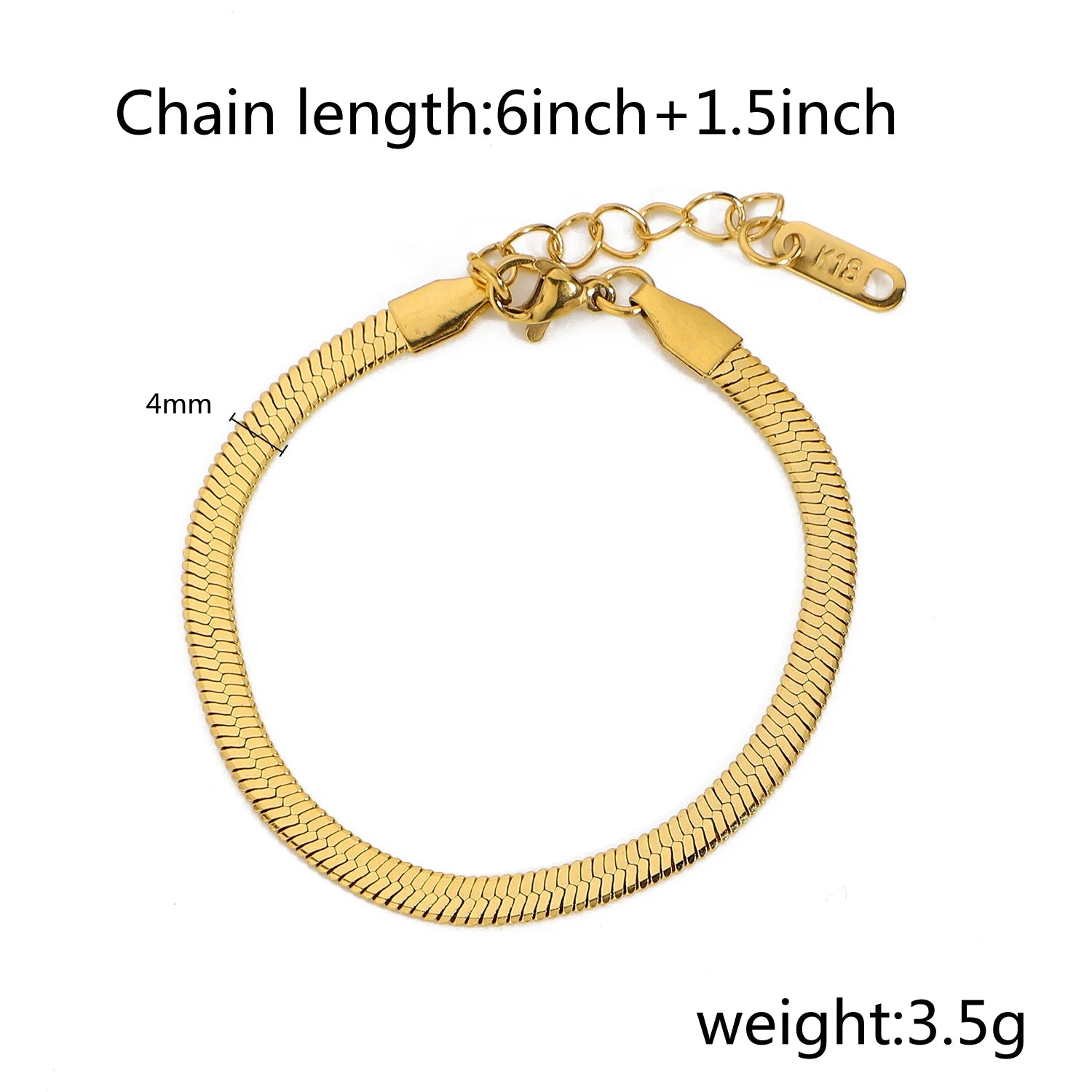 Uworld Classic Exquisite Chain Stainless Steel Stylish Bracelet Women Trendy Summer Charm Gold Color Jewelry pulseras de mujer
