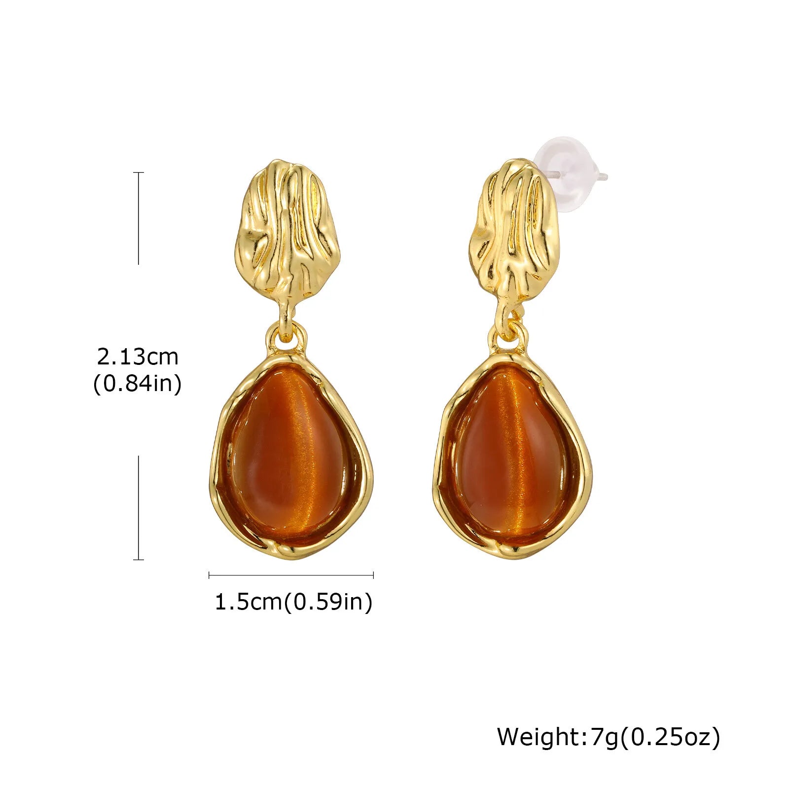 Geometry Irregularity Resin Dangle Earring, Mirad Color Bohemia Acrylic Accessories Party Jewely For Her