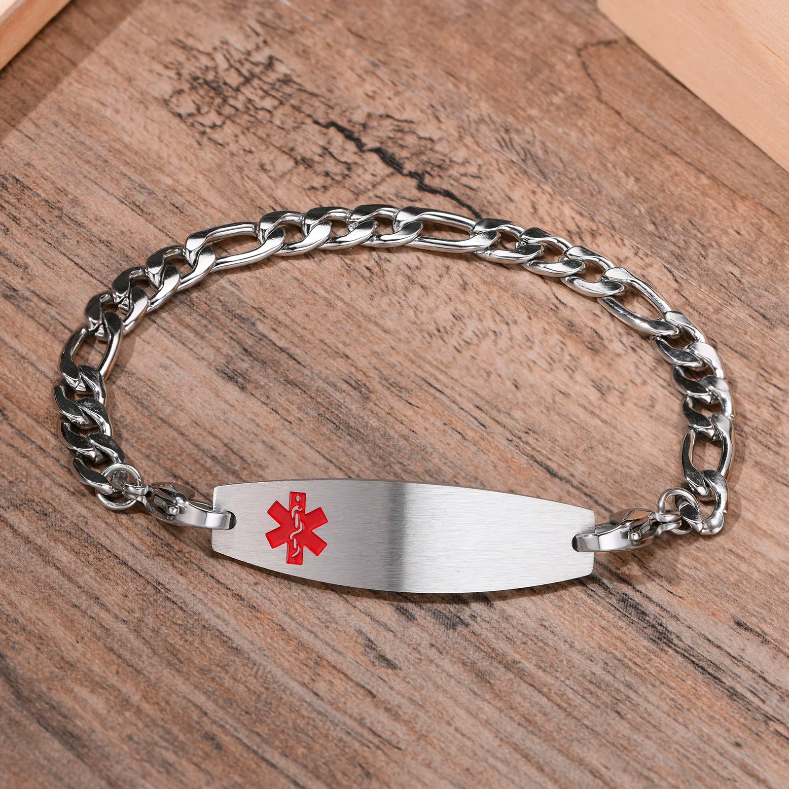 Medical Bracelets with Medical LOGO,Stainless Steel Jewelry Gifts