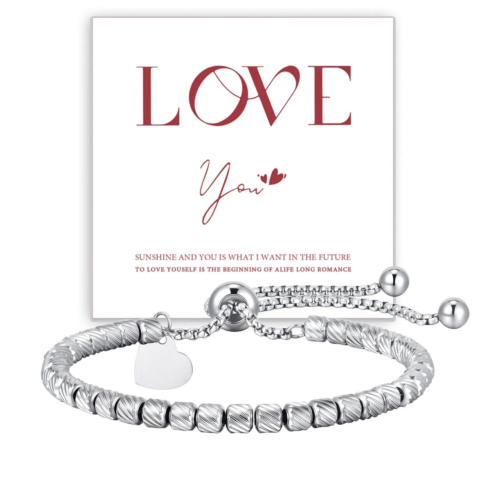 Beaded Bolo Bracelets, Tarnish Free Gold Plated Stainless Steel Adjustable,relationship Bracelets for His and Her Couple Jewelry